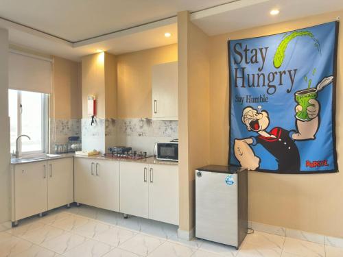 ห้องครัว, Cozy 1BR Designer Apartment, Gulberg Greens in โปลิสฟาวเดชั่น