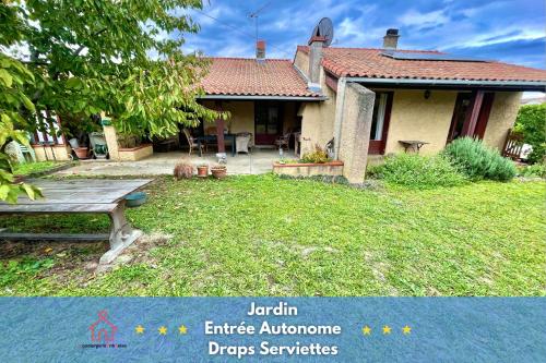 " Parenthèse Muretaine " Terrasse - 8 Pers - Wifi - Location, gîte - Muret