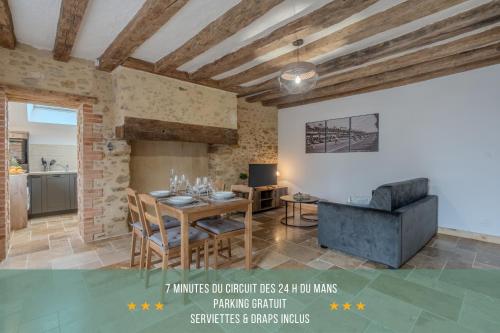 Festiv'Mans72 - Le Four à pain - Parking - Wifi - Circuit des 24h du Mans à 7 min gîte à louer Gîte de l'Ermitage