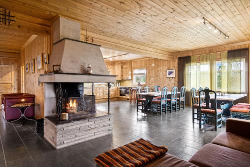 Cocina, Mountain Lodge - Midtgardstunet in Ringebu