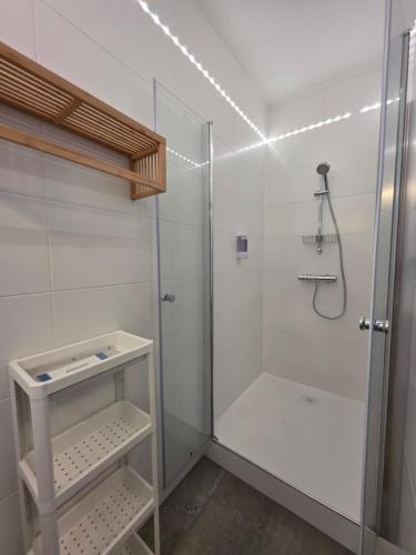 Fürdőszoba, Ferienhaus Helene in Rauchwart