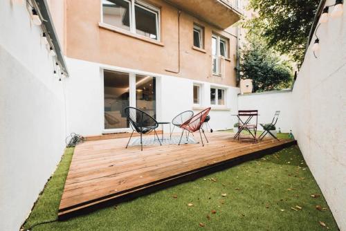 Cozy Central Studio with Private Terrace – khách sạn tại Khac