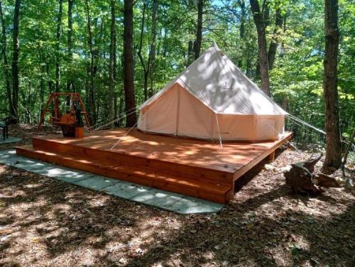 Viesnīcas āriene, Remote Equipped Bell Tent Surrounded by Nature with Great Hiking Trails in Virginia in Čurčvilla (VA)
