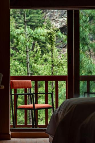 Skats, Mountain Lodges of Nepal Chame in Namarjung