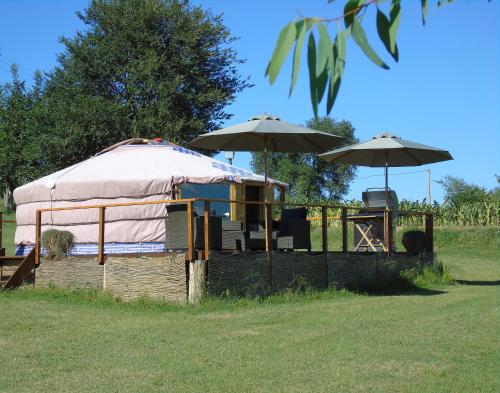 Entrance, Glamping Abruzzo - The Yurt in Catignano