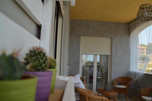 Balkons/terase, B&B La Via di Casa in Villaggio Peruzzo