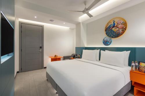 1 double bed