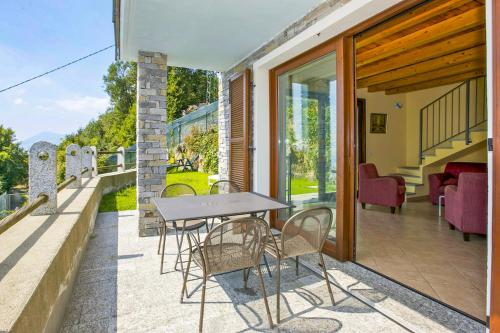 Balkons/terase, Villa Graziosa in Trarego Vidžiona
