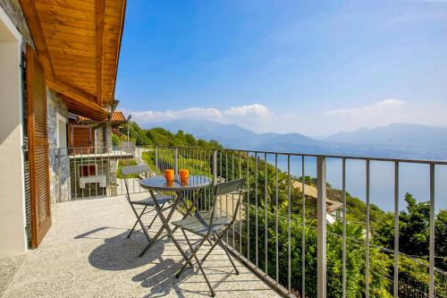 Balkons/terase, Villa Graziosa in Trarego Vidžiona