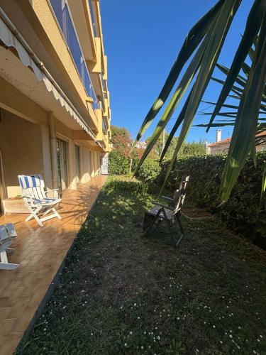 Appartement charmant avec jardin à Antibes