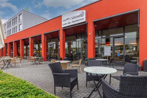 Restaurant, Hotel am Russel in Lohfelden
