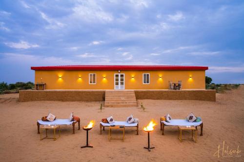 Restaurant, Helsinki Desert Camp in Jaisalmer