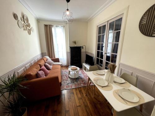 Elegant 2-bedroom apartment near Paris & Château de Vincennes - Location saisonnière - Nogent-sur-Marne