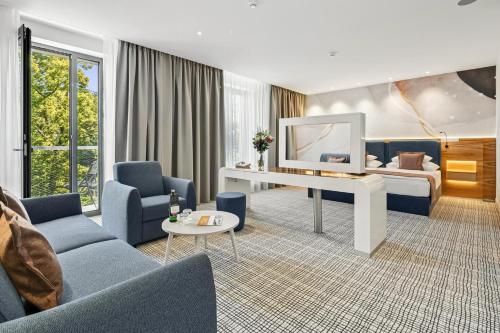 Suite, junior, stadtblick