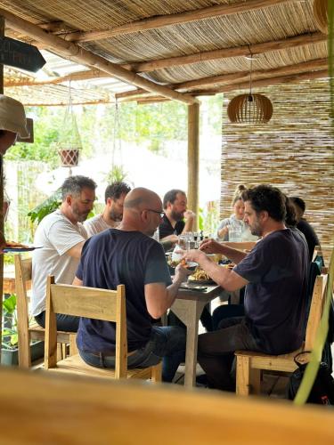 餐廳, Pura vida hostel in 荷塞伊格納西奧