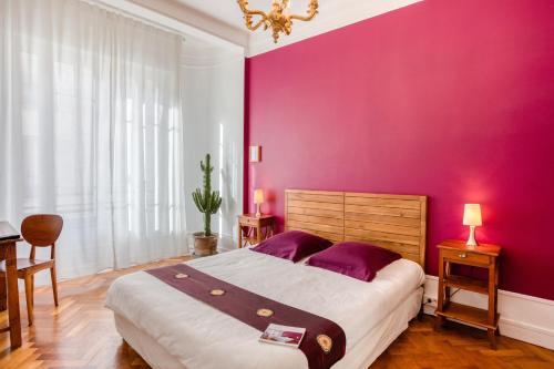 Letto, Chambre - Centre Nice 10 min de la plage in Altro