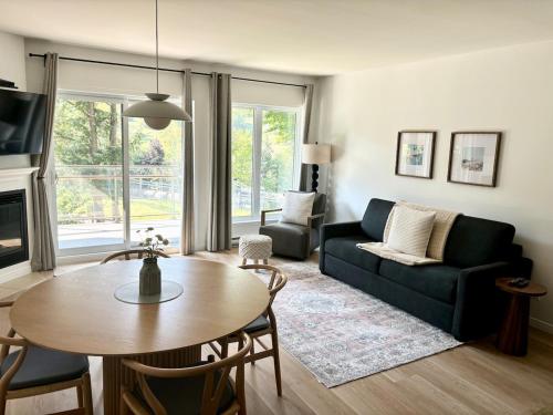Ski in out condo sur la montagne in Бромон (Квебек)