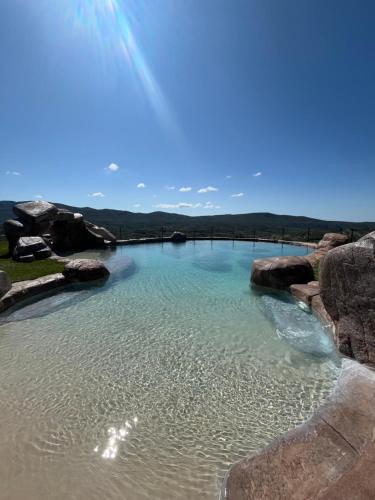 Villa con piscina, campo fútbol y pádel (Villa con piscina, campo futbol y padel) in Mas D'en Rieres