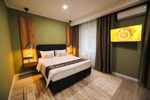 เตียงนอน, Sawei Urban Hotel in คราอิโอวา