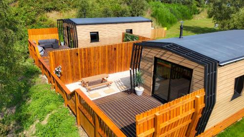 Newmore Highland Pods with Hot Tubs on NC500