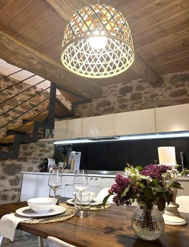 Køkken, Casa Rural Arlanza 13 in Bembibre