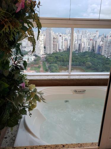 Banho de Lua - Jacuzzi com vista p/Pq. Vaca Brava