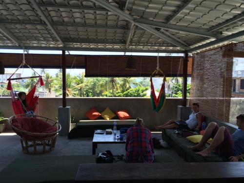 Balcony/terrace, Colombo Beach Hostel in Mount Lavinia Beach