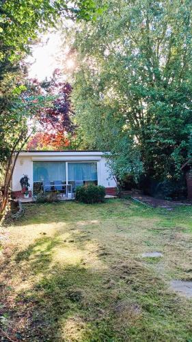外部景觀, Ferienhaus - Ankerplatz am Werlsee, mit eigenem Bootssteg und Sauna in 格林海德