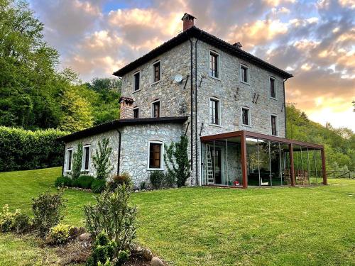 Villa Casa di Pietra en el norte de Lucca, Toscana in Camporgiano
