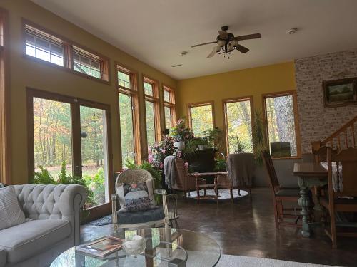 Bed and breakfast suite at the Wooded Retreat in Pine City, Vereinigte Staaten von Amerika