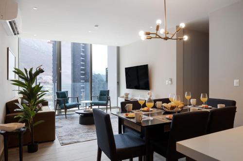 Modern Apartments with Pool and Mountain views in Santa Catarina (Nuevo Leon)