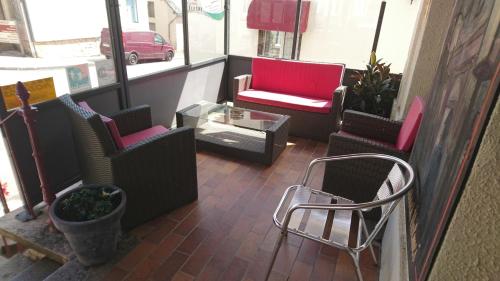 Viesnīcas āriene, Hotel Fortin in Anost