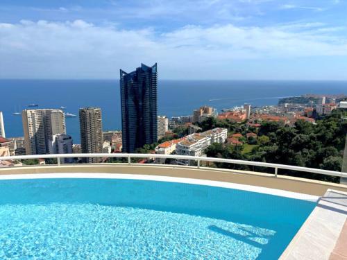 Skyline Mer & Monaco - Terrasse - Parking - AC