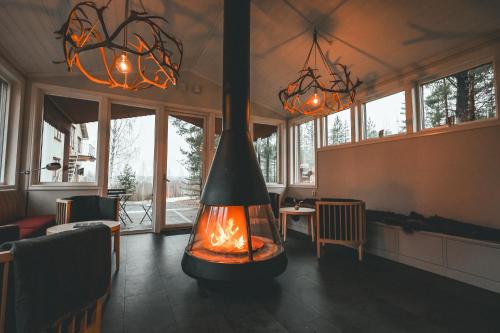 Közös társalgó / TV, Treehotel in Harads