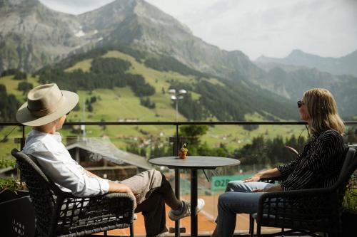 Erkély/terasz, Adler Adelboden in Adelboden