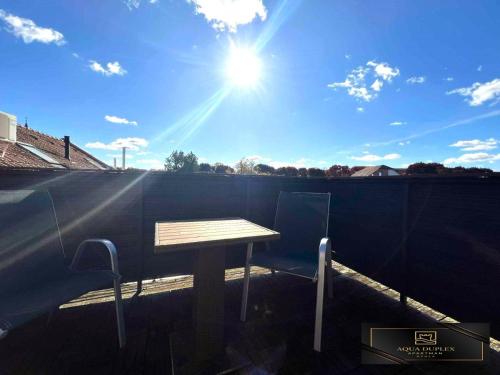 ระเบียง/ชานเรือน, Aqua Duplex Apartman in อูยบารอส