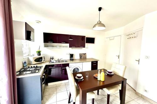 مطبخ, Le Fleur des Champs-St Valery & Le Crotoy à 10min (Le Fleur des Champs-St Valery & Le Crotoy a 10min) in نواييل سور مير