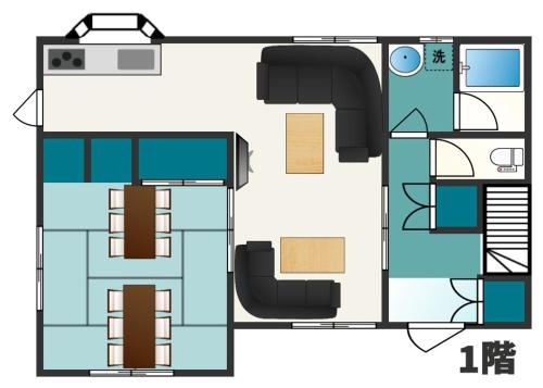 ビーチ コンビニ 温泉徒歩4分以内 BBQ無料 12人OK 5LDK戸建てWhite sun villa