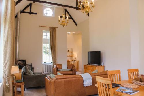 A szálláshely kívülről, The Dower House at Solsgirth Home Farm in Powmill