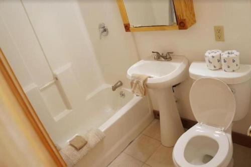 Fürdőszoba, Spacious Cabin Rental next to Balsam Mountain in Upstate New York in Shandaken (NY)