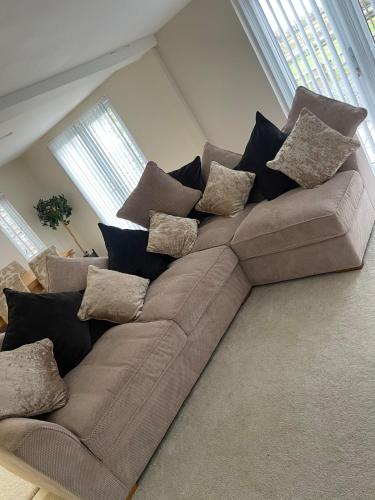 Three bedroom cabin with rural views and hot tub gîte à louer Fosdyke