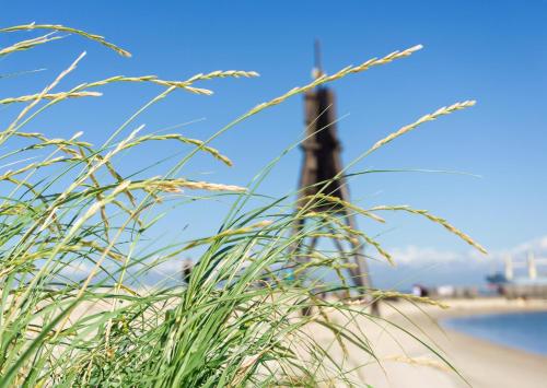 Beach, Kustenhaus Silbermowe in Berensch