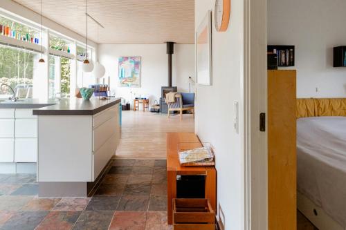 Exterior view, Architect Design With Nature's Touch In Forest in Osterby