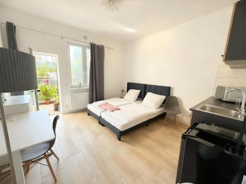 Loft am Kurpark, nähe Kurpark, GOP, Balitherme, mit Waschmaschine u Küche (Loft am Kurpark, nahe Kurpark, GOP, Balitherme, mit Waschmaschine u Kuche) in Bad Oeynhausen