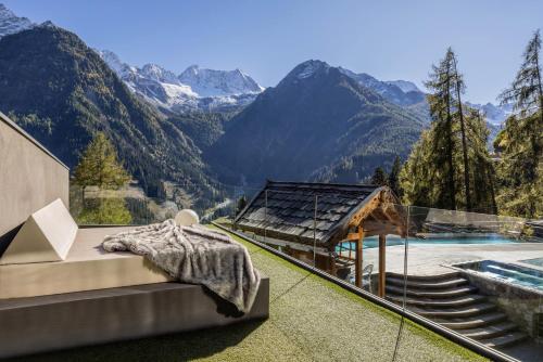 Balkons/terase, Hotel Chalet Al Foss - Adults Only in Vermiljo