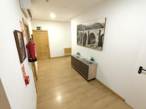 카세레스 Hostal Hernan Cortes 1성급 호텔 전망