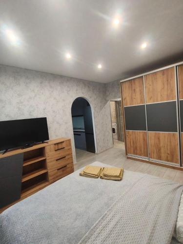 Ágy, New Comfort Apartment in Bucha
