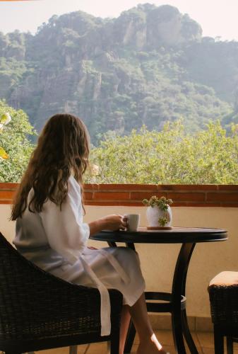 Balkons/terase, La Buena Vibra Wellness Resort & Spa in Tepoztlana
