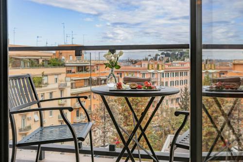 Balcony/terrace, Starhotels Michelangelo Rome in Vatican
