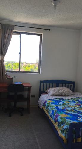 Habitación privada en departamento compartido central